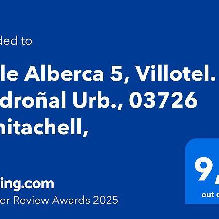 Calle Alberca 5, Villotel. Madronal Urb., 03726 Benitachell, เต็วลาดา ภายนอก รูปภาพ
